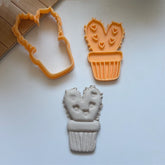 Mini Heart Cactus Cookie Cutter